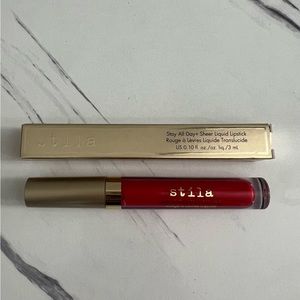 Stila Stay All Day Liquid Lipstick New 3 mL sheer sorriso red
